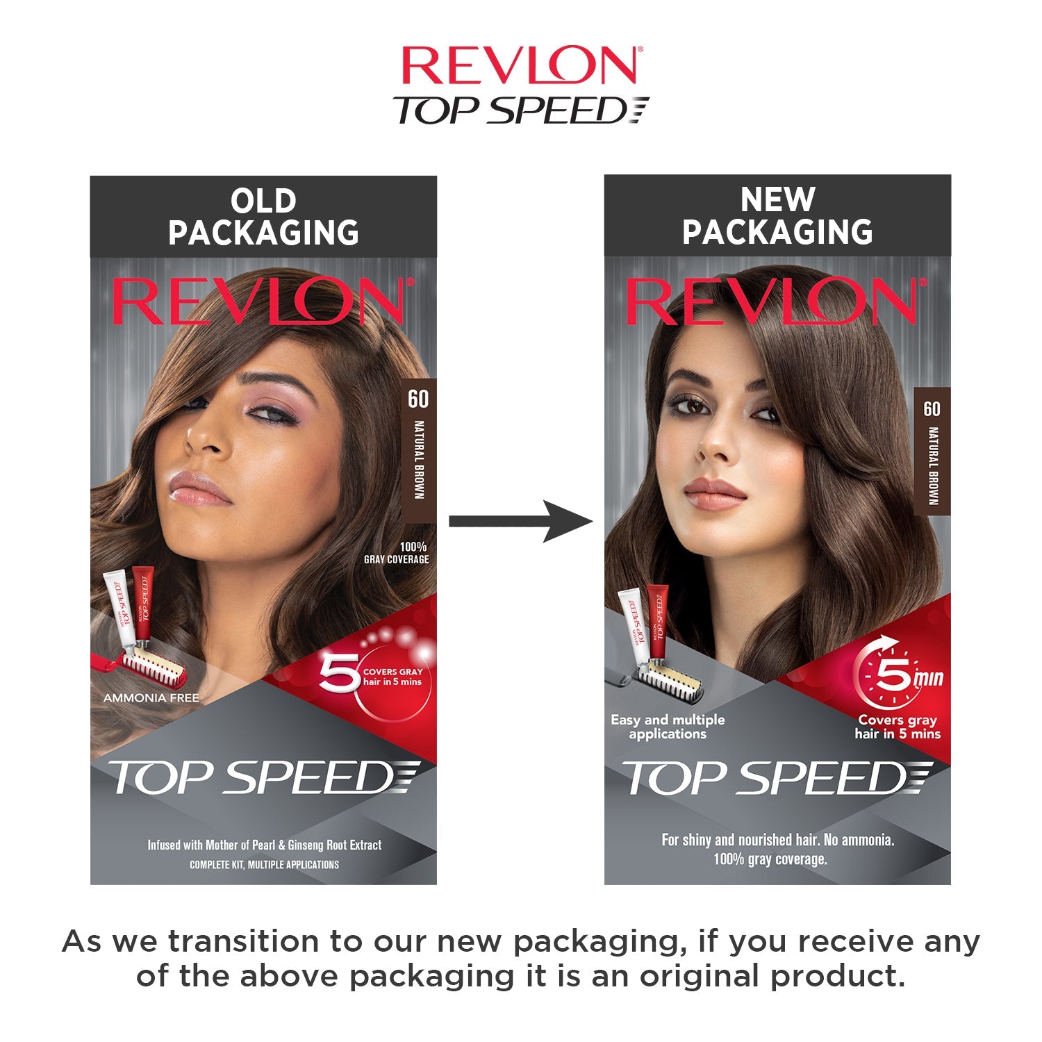 Revlon Top Speed Hair Color for Women, Natural Brown 60 - Image 26 - Buy from Indicrest