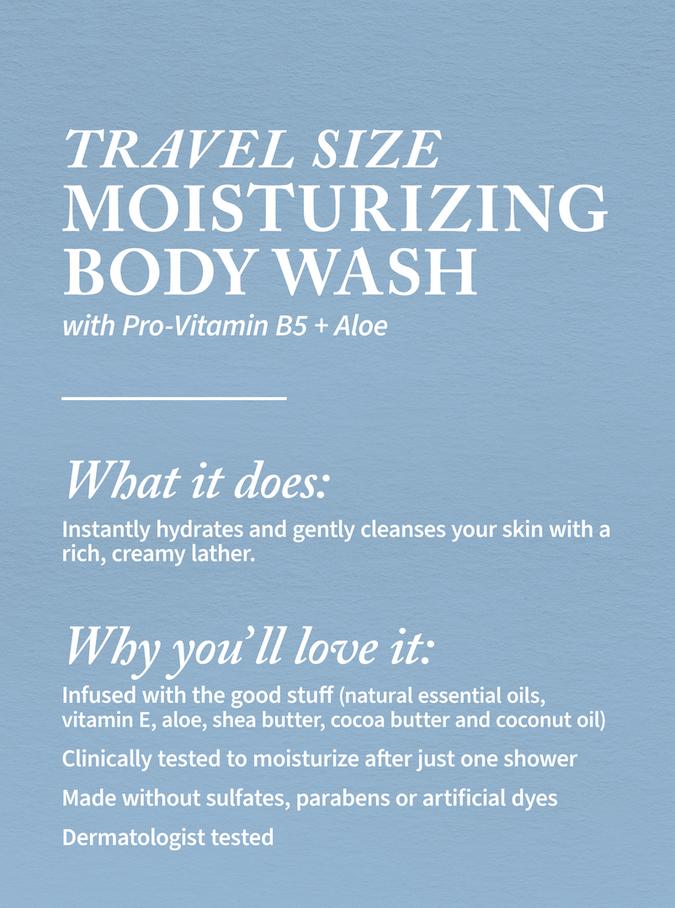 Bath & Body Works Champagne Toast Travel Size Moisturizing Body Wash, 88 ml / 3 fl oz