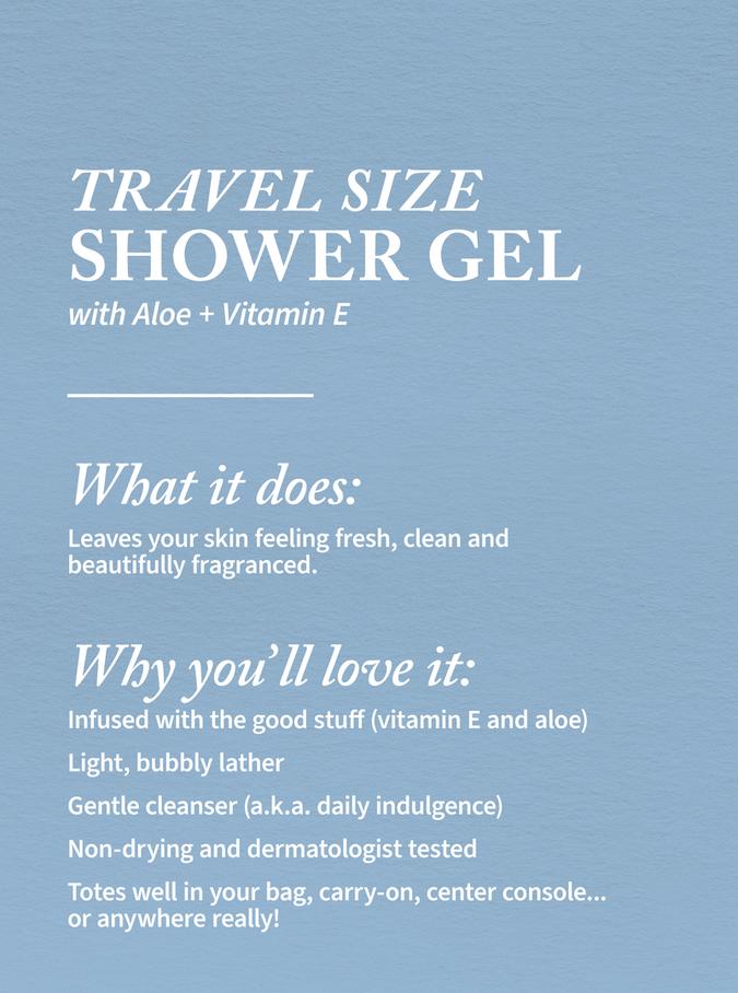 Bath & Body Works Dark Velvet Oud Travel Size Shower Gel, 88 ml / 3 fl oz