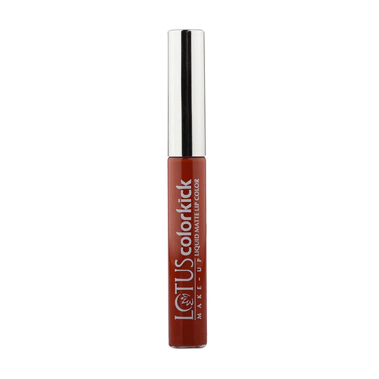 Lotus Herbals Colorkick Liquid Matte LipColor, CLM03, 6g