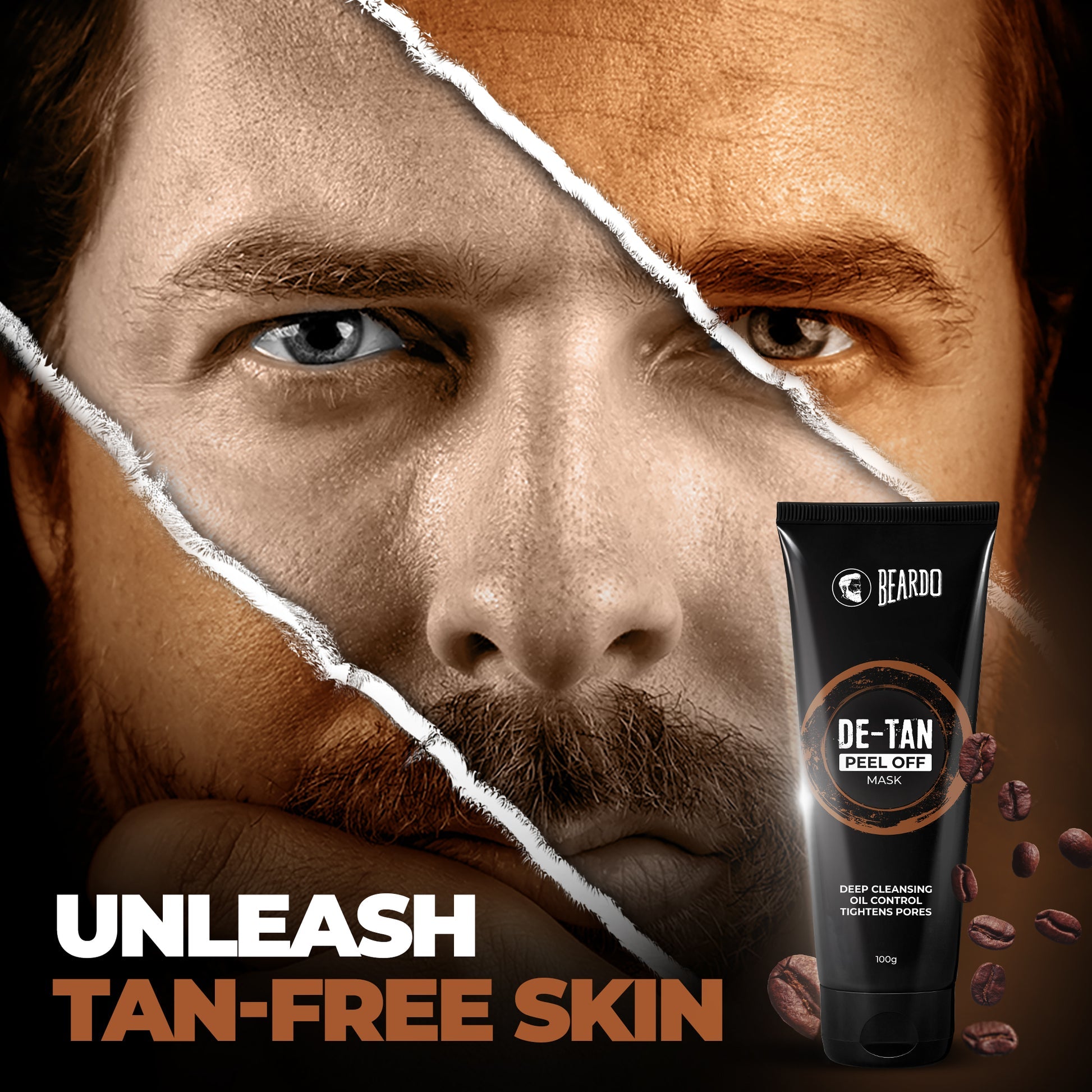 Tube packaging highlighting Indian origin and sulfate‑free label