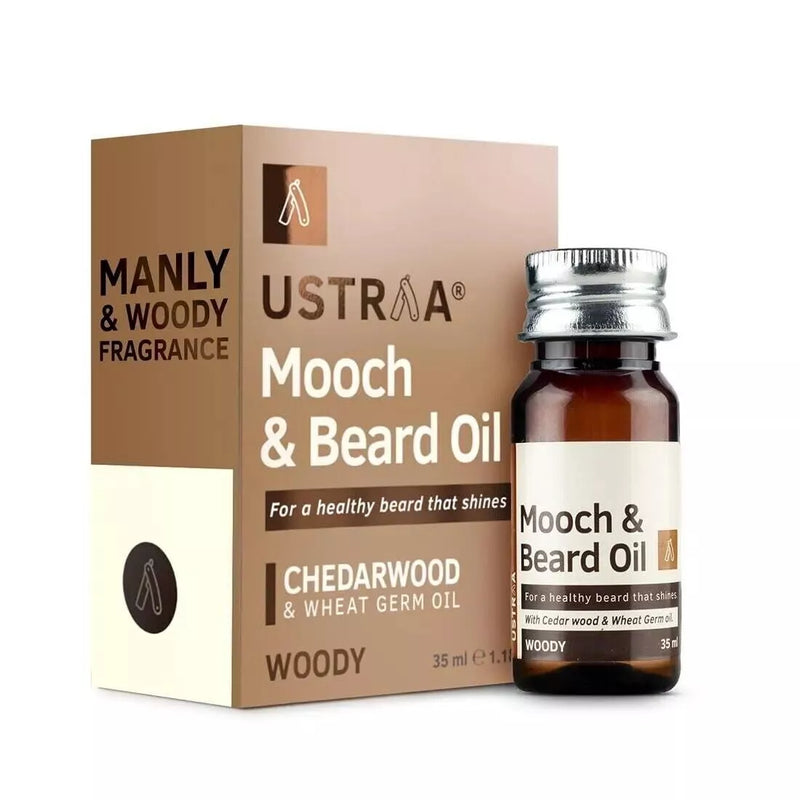 UTRAA MOOCH & BEARD OIL WOODY - Indicrest Buy at Indicrest