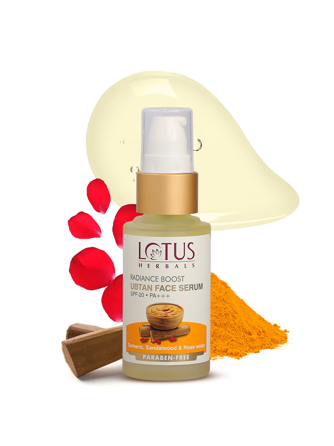 Lotus Herbals Radiance Boost Ubtan Face Serum, 30ml