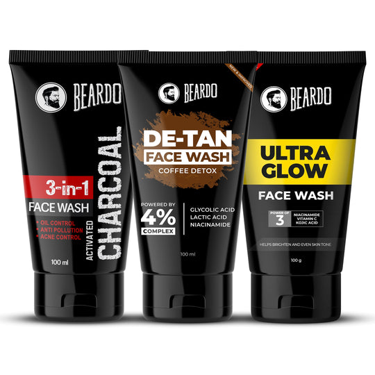 Beardo Ultimate Facewash Combo - Buy from Indicrest