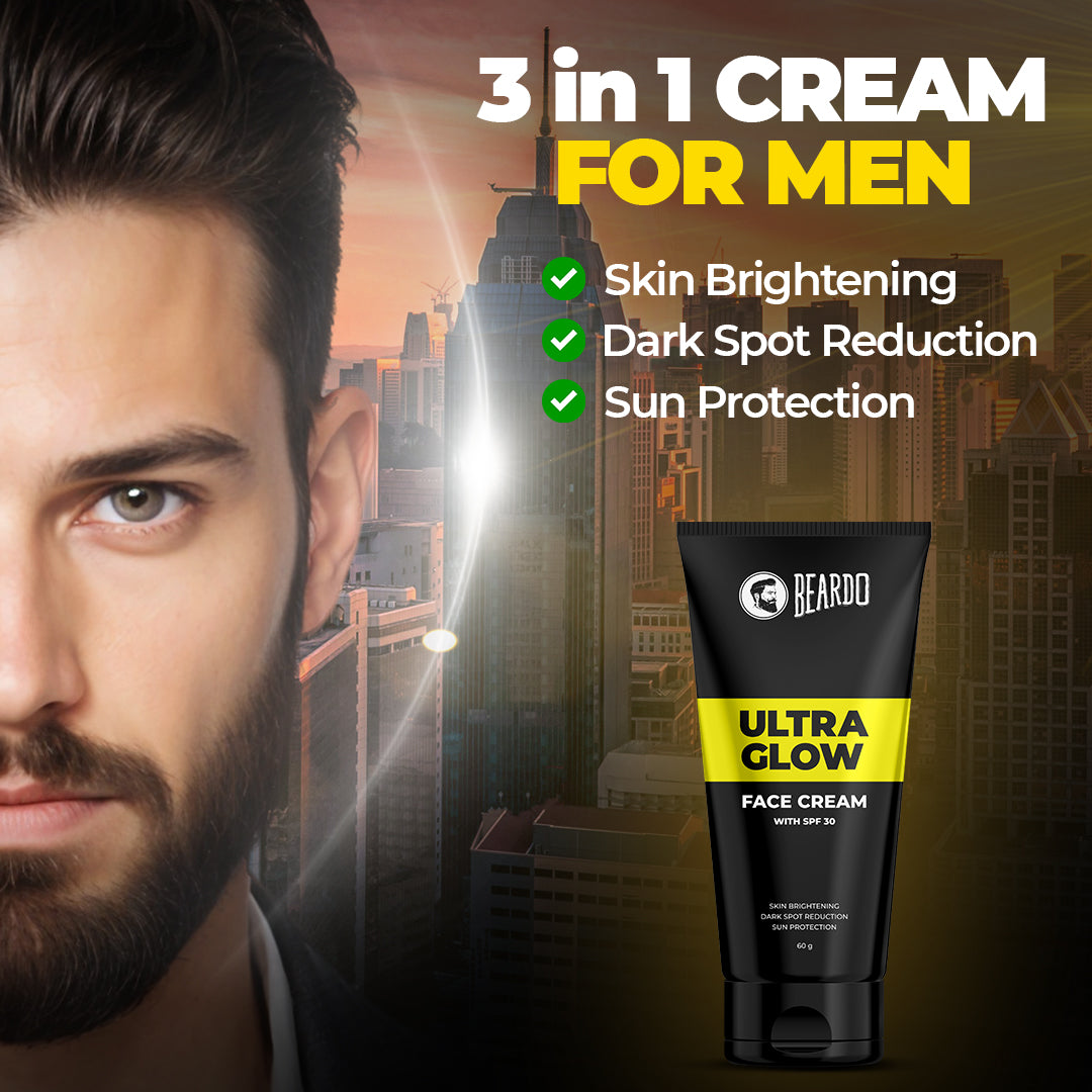 Beardo Ultraglow Face Cream SPF-30, Pack of 2 - Image 6 - Buy from Indicrest