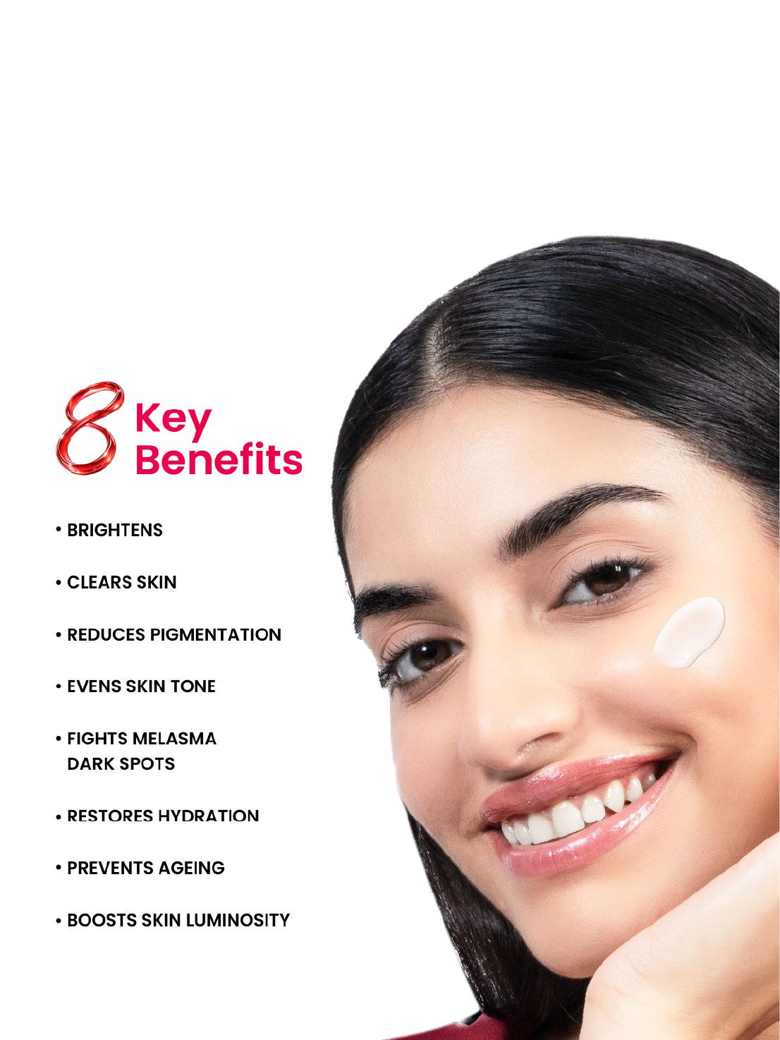 Foxtale 10% Vitamin C-Glutathione Advanced Brightening Serum Improves Dull Skin, Dark Spots & Brightens Skin in 3 Days* | 30 ml - Image 2 - Buy from Indicrest