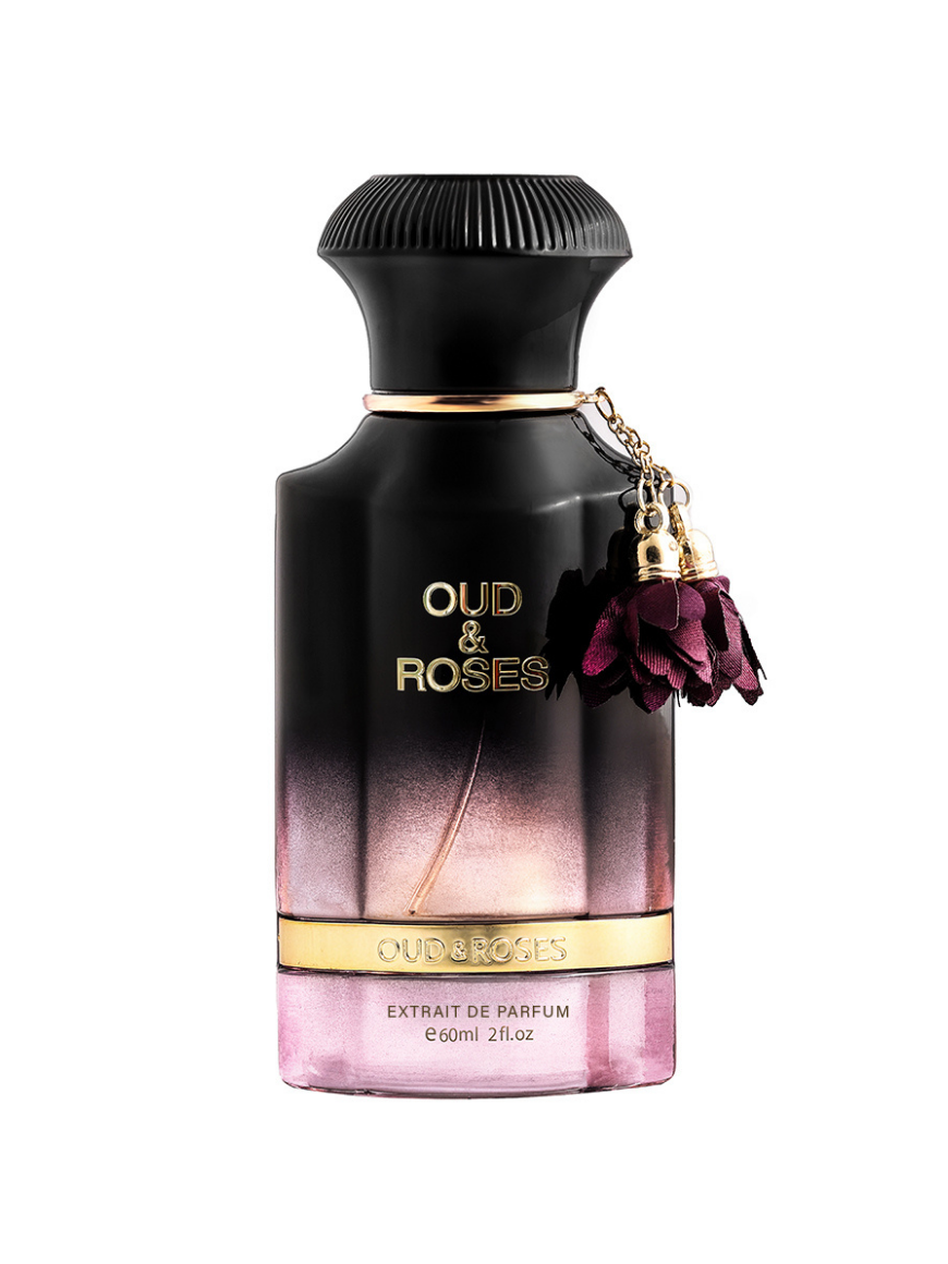 Ahmed Al Maghribi Oud & Roses Eau De Parfum, 60ml - Buy from Indicrest