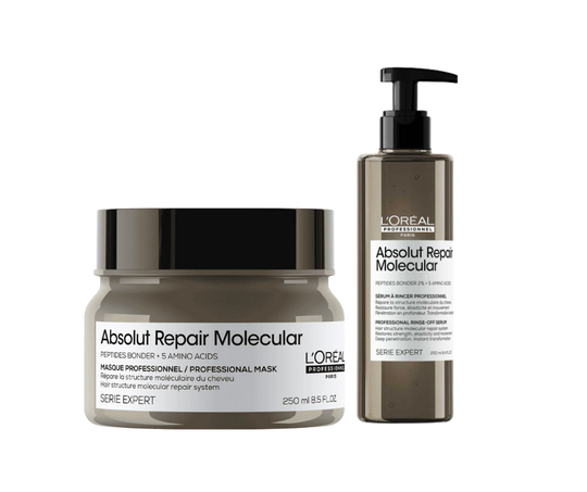 L'Oreal Professionnel Absolut Repair Molecular Hair Mask 250ml | Absolut Repair Molecular Rinse-Off Serum 250ml Buy at Indicrest