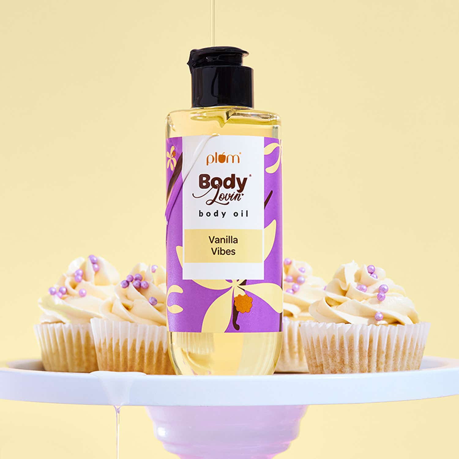 Use the Plum Bodylovin' Vanilla Vibes Body Oil - (200ml) 
