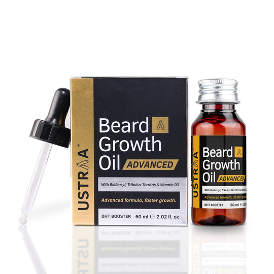 Ustraa Beard Growth Oil- Advanced, 60ml Buy at Indicrest