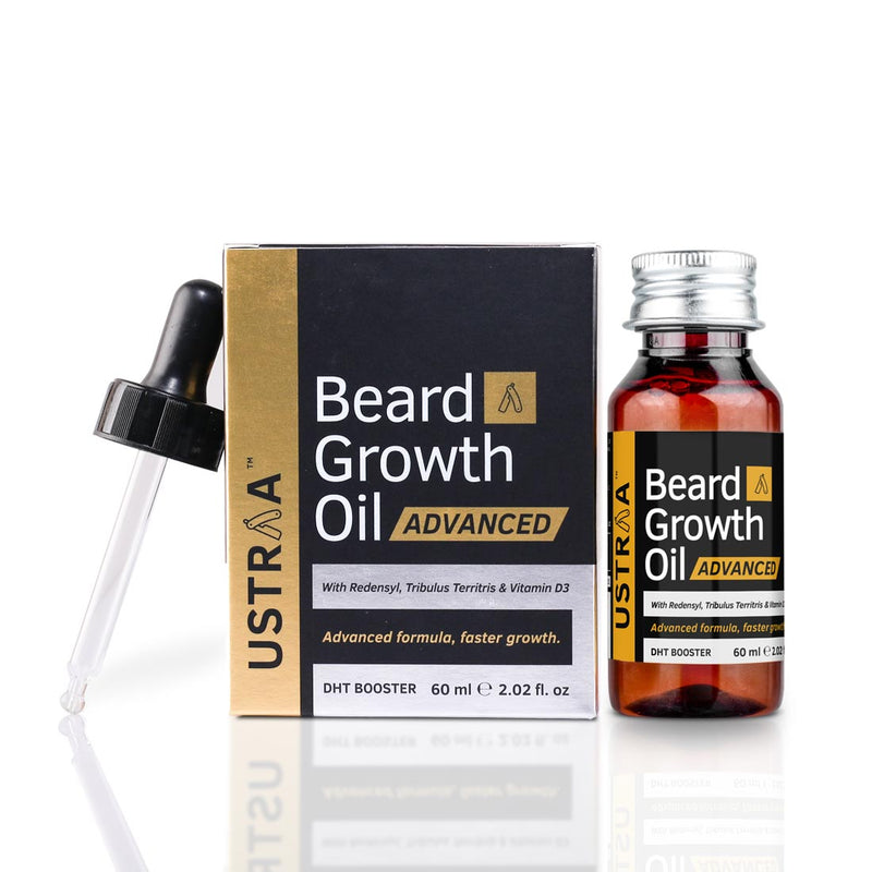 Ustraa Beard Growth Oil- Advanced, 60ml Buy at Indicrest