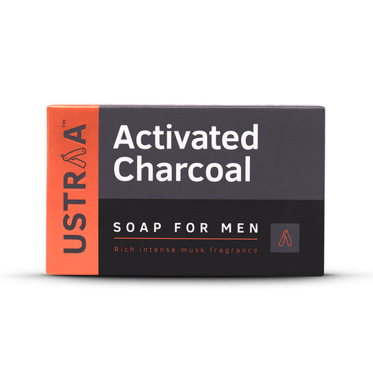Ustraa Deo Soap For Men with Activated Charcoal, 100g Buy at Indicrest