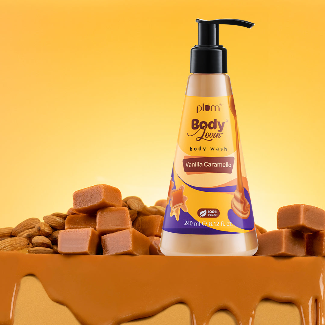 Plum Vanilla Caramello Body Wash by Plum Body Lovin' 240ml