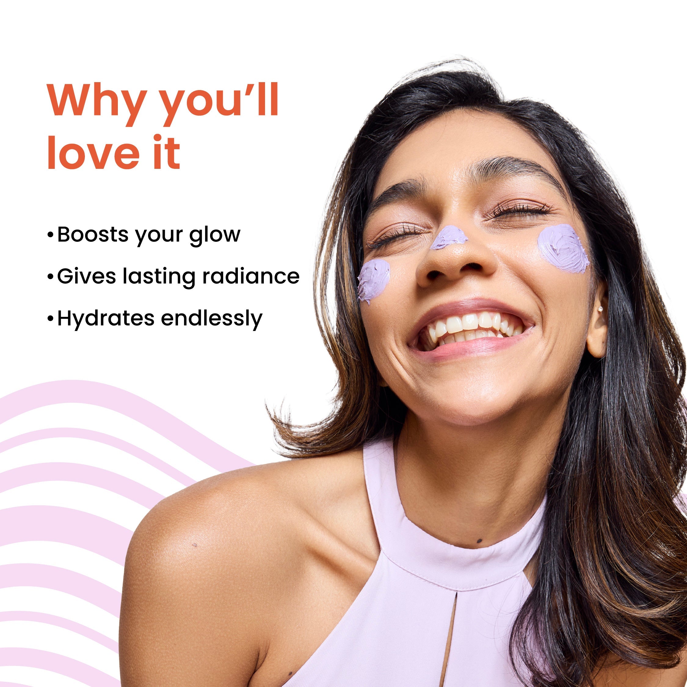 Foxtale Foxtale Date Night Glow Duo Skin Radiance Mask + Cherry-Collagen Clay Mask + Bow Headband - Image 5 - Buy from Indicrest