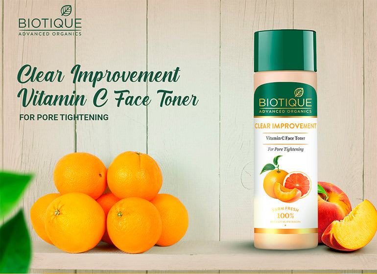 Biotique Clear Improvement Vitamin C Face Toner, 120ml - Image 4 - Buy from Indicrest