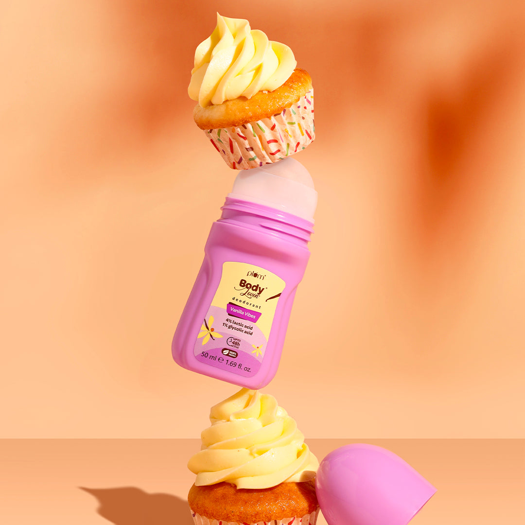 Plum Vanilla Vibes Deodorant Roll On by Plum BodyLovin' 50ml