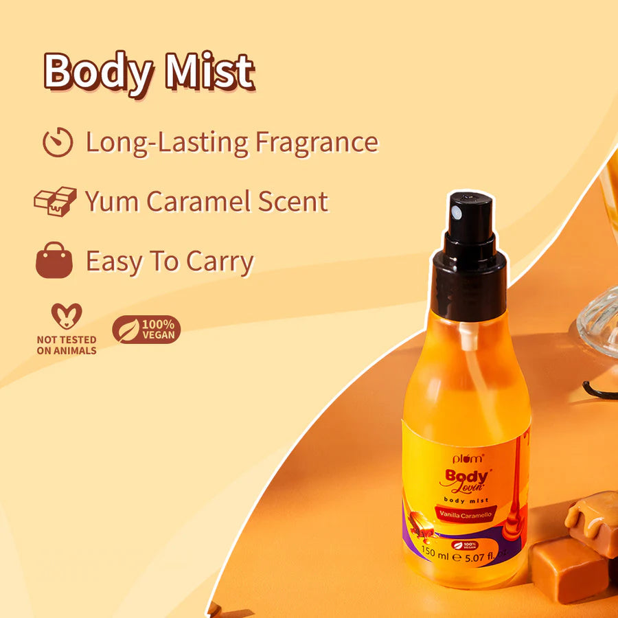 Vanilla Caramello Body Lotion & Body Mist duo