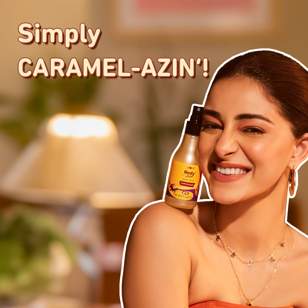 Plum Vanilla Caramello Body Mist by Plum BodyLovin' | Long Lasting |Travel-Friendly | Delicious Warm Vanilla & Caramel Fragrance | Perfume Body Spray, 150ml