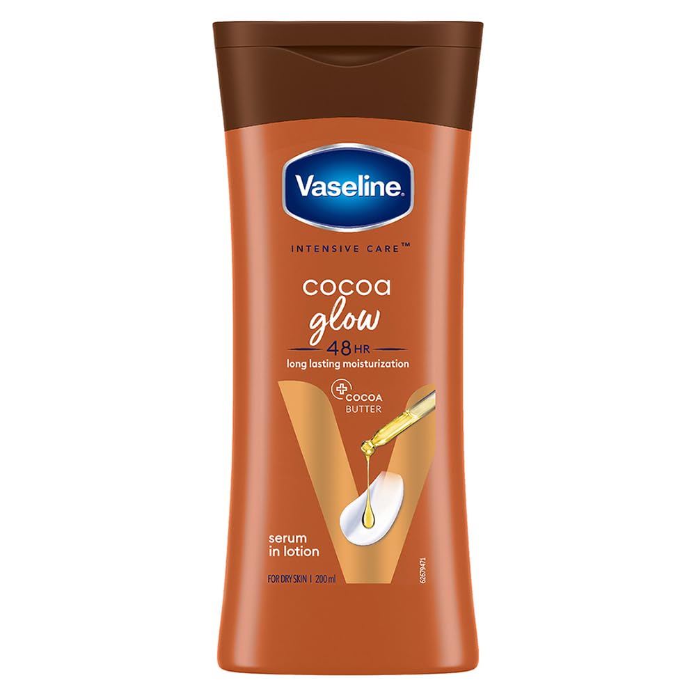 Vaseline Cocoa Glow Body Lotion, 200ml - Indicrest
