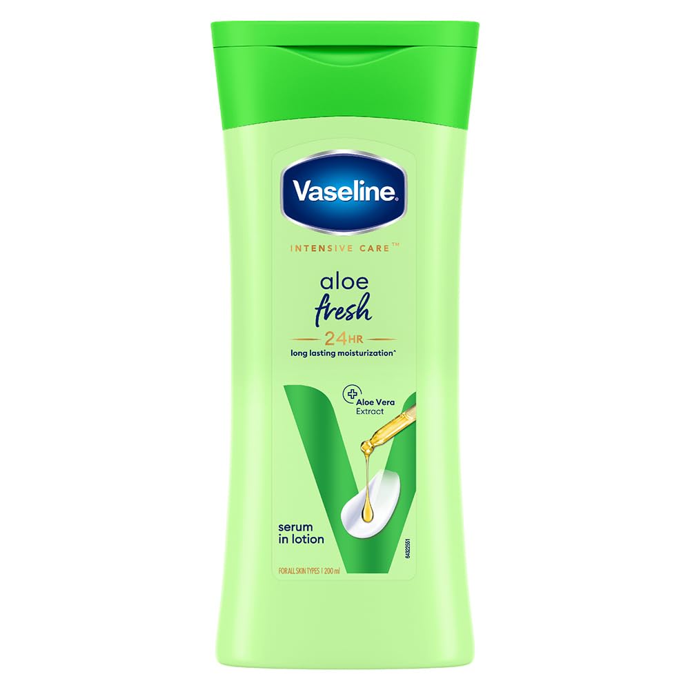 Vaseline Intensive Care Aloe Fresh Body Lotion 200ml bottle