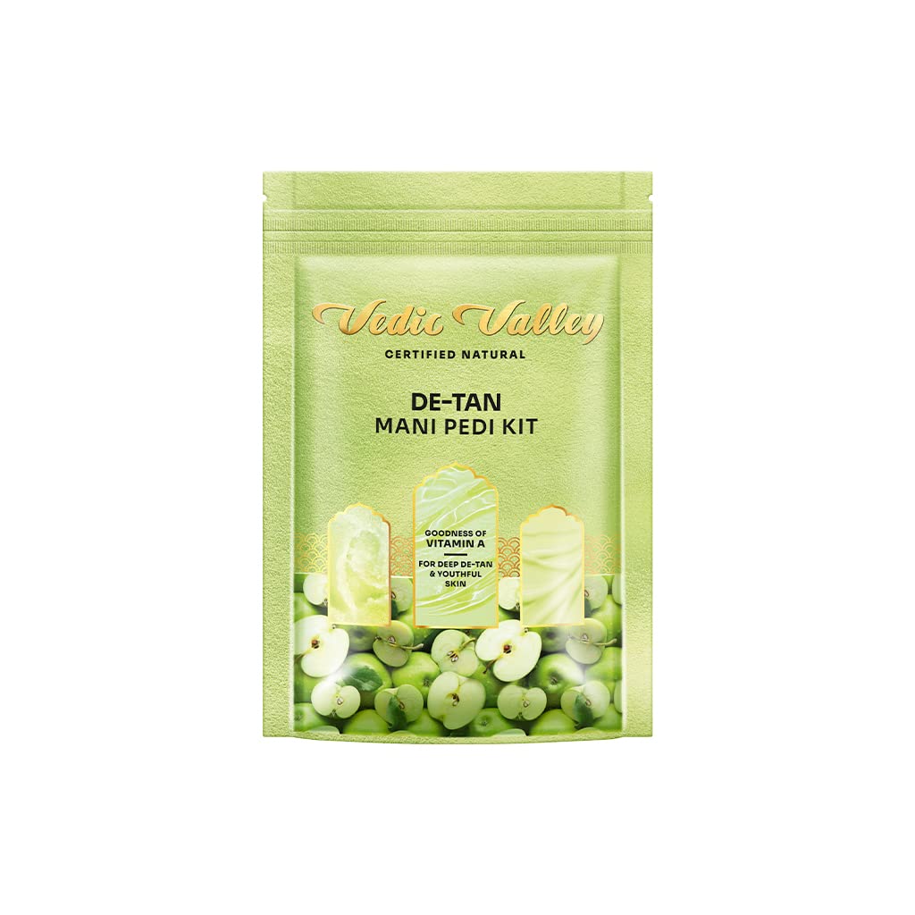 Vedic Valley De-Tan Mani Pedi Kit with Vitamin A - Indicrest