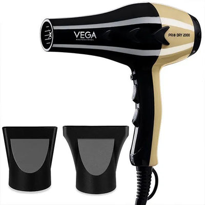 Vega VPVHD-04 Pro Dry 2000 Dryer Black Gold