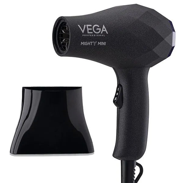 Vega VPVHD-05 Mighty Mini Black Hair Dryer - Indicrest