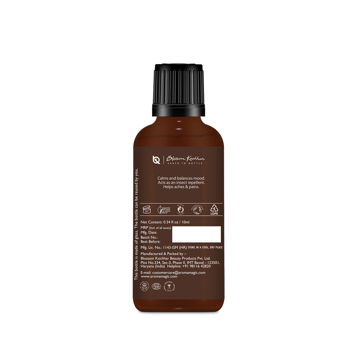 Aroma Magic Vetiver Essential Oil, 10ml - Image 2 - Buy from Indicrest