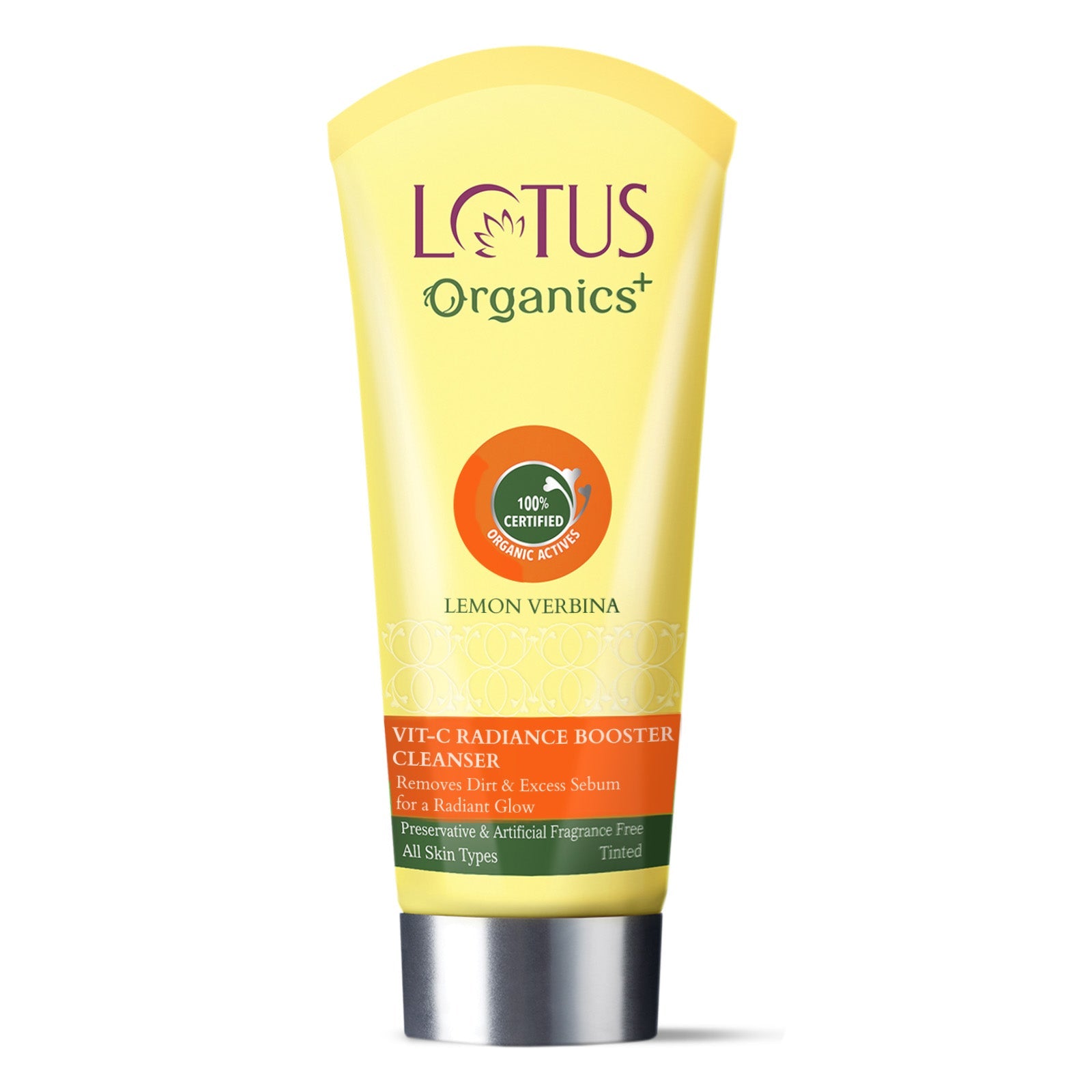 Lotus Herbals Organics+ Vitamin-C Radiance Booster Cleanser, 100g