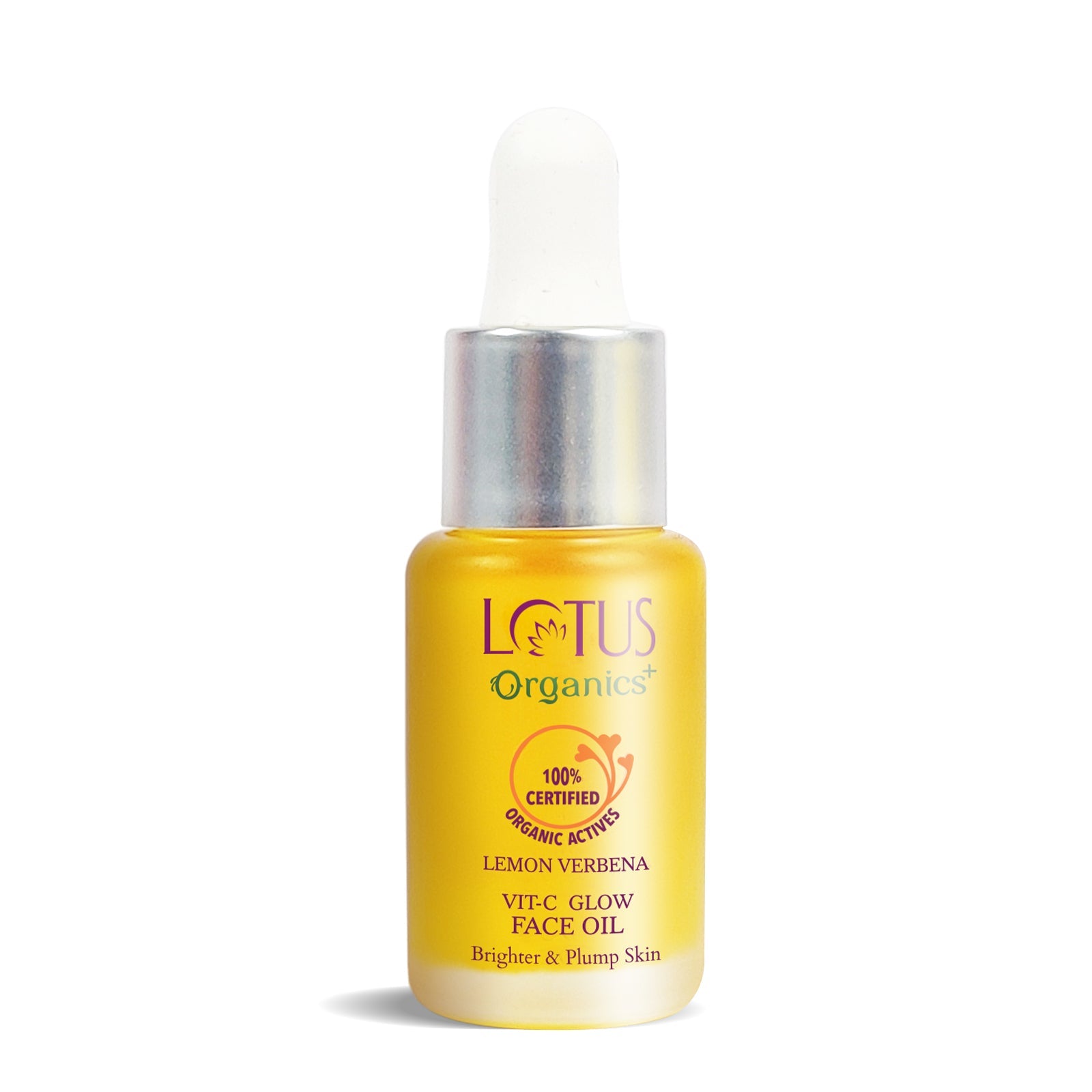 Lotus Herbals Organics+ Vitamin-C Glow Face Oil, 15ml