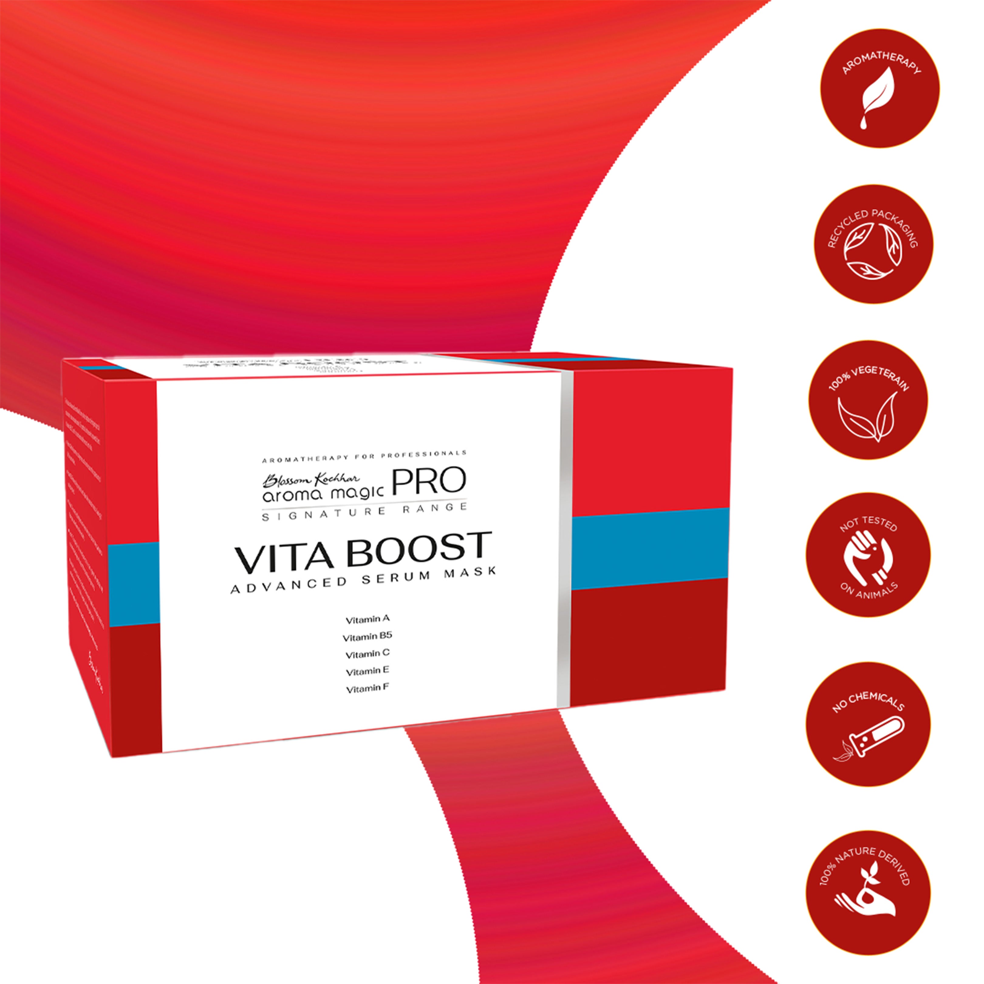 Aroma Magic Vita Boost Advanced Serum Mask – Deep Hydration & Glow, 100g - Image 2 - Buy from Indicrest