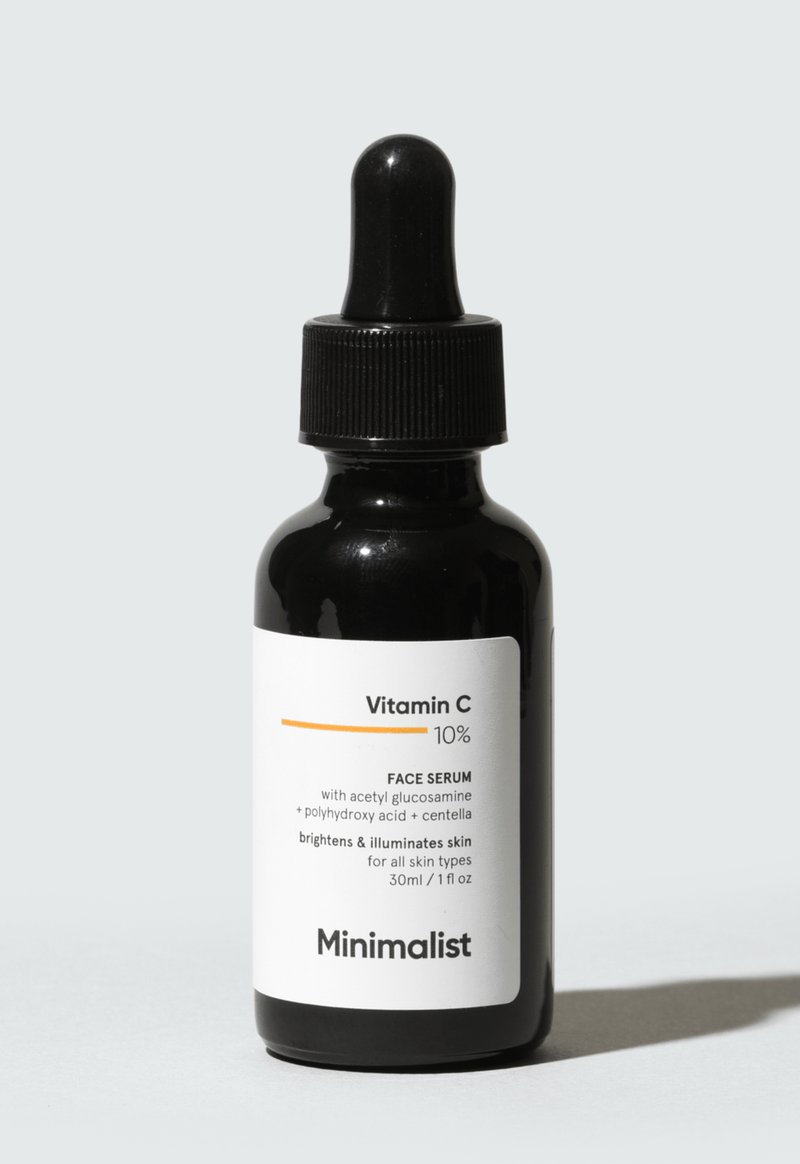 Minimalist Vitamin C 10% Face Serum For Brighter, Glowing &amp; Healthy Looking Skin, 30ml - Buy from Indicrest