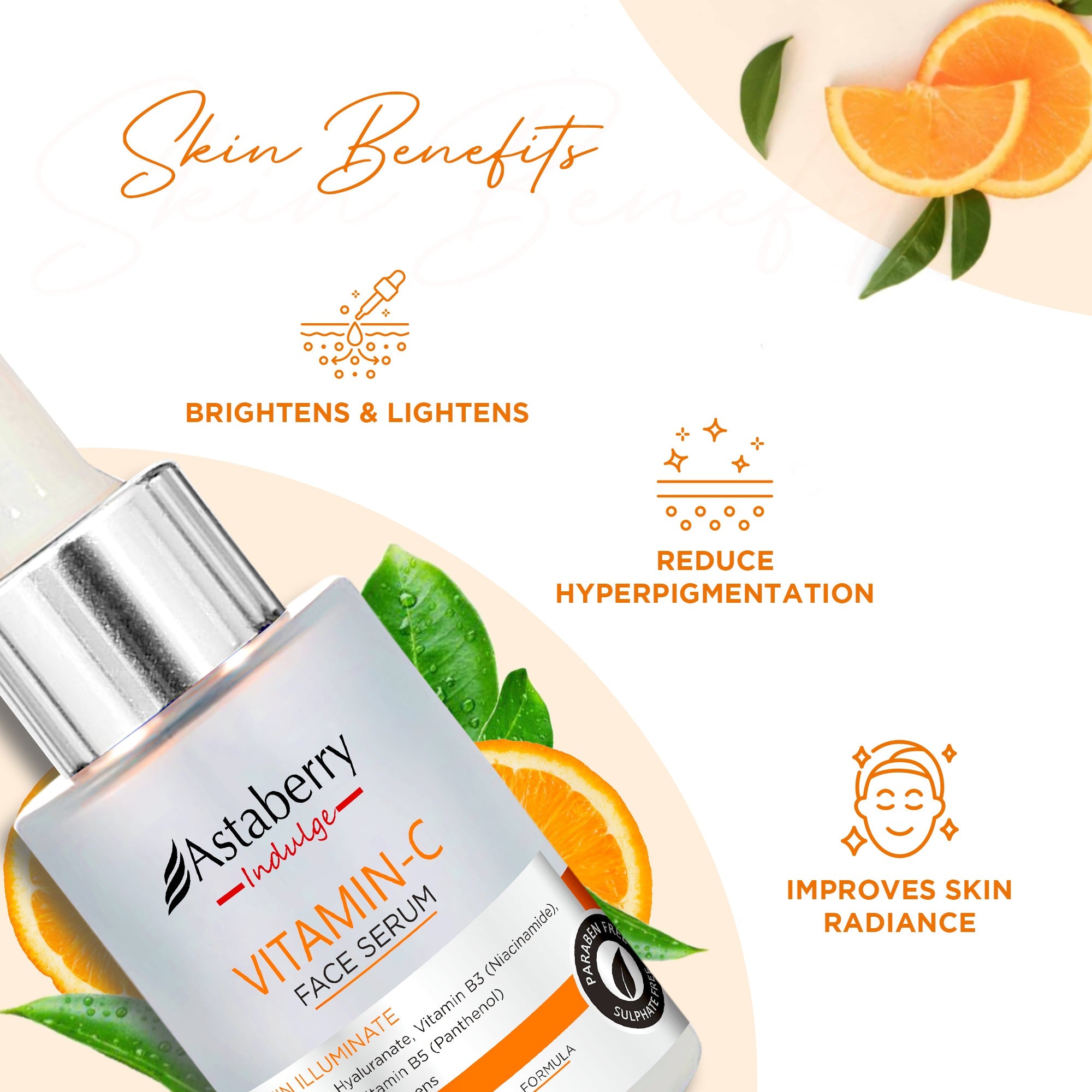 Astaberry Vitamin C Face Serum for Brighten Skin - 30ml - Image 4 - Buy from Indicrest