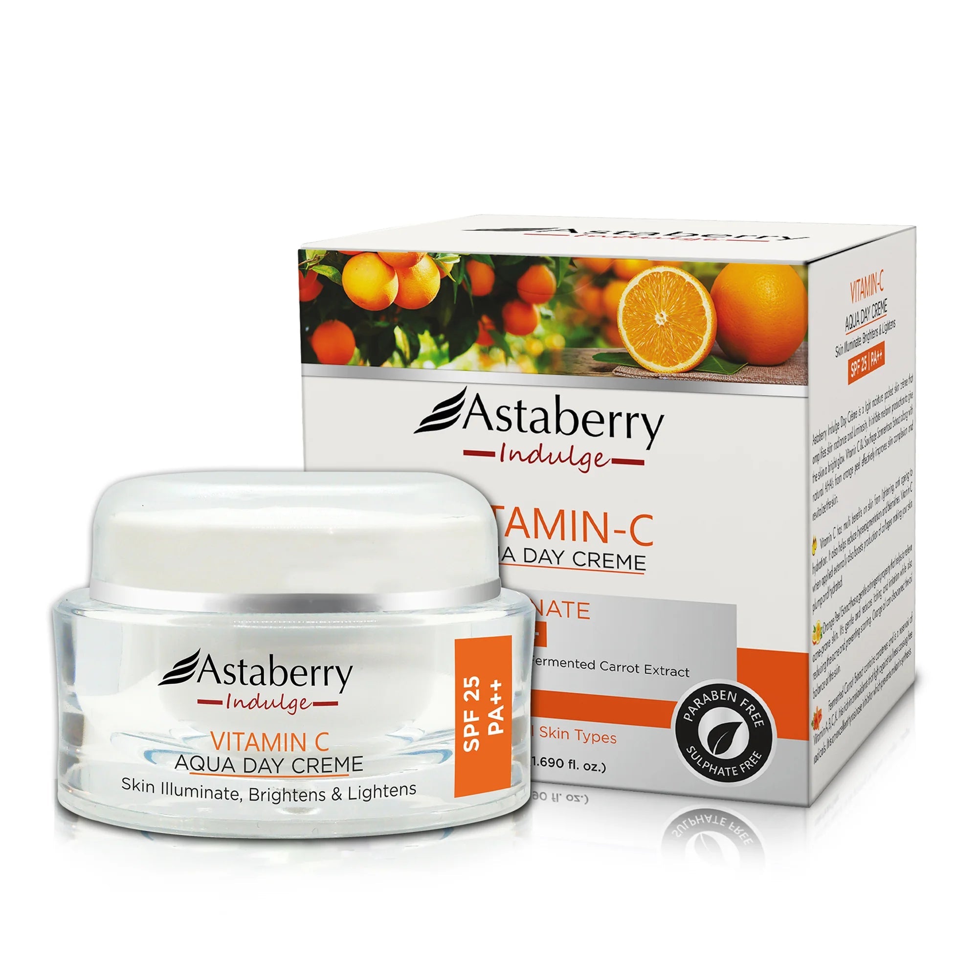 Astaberry Vitamin C Aqua Day Cream SPF 25 for UV Protection - 50 ml - Image 3 - Buy from Indicrest