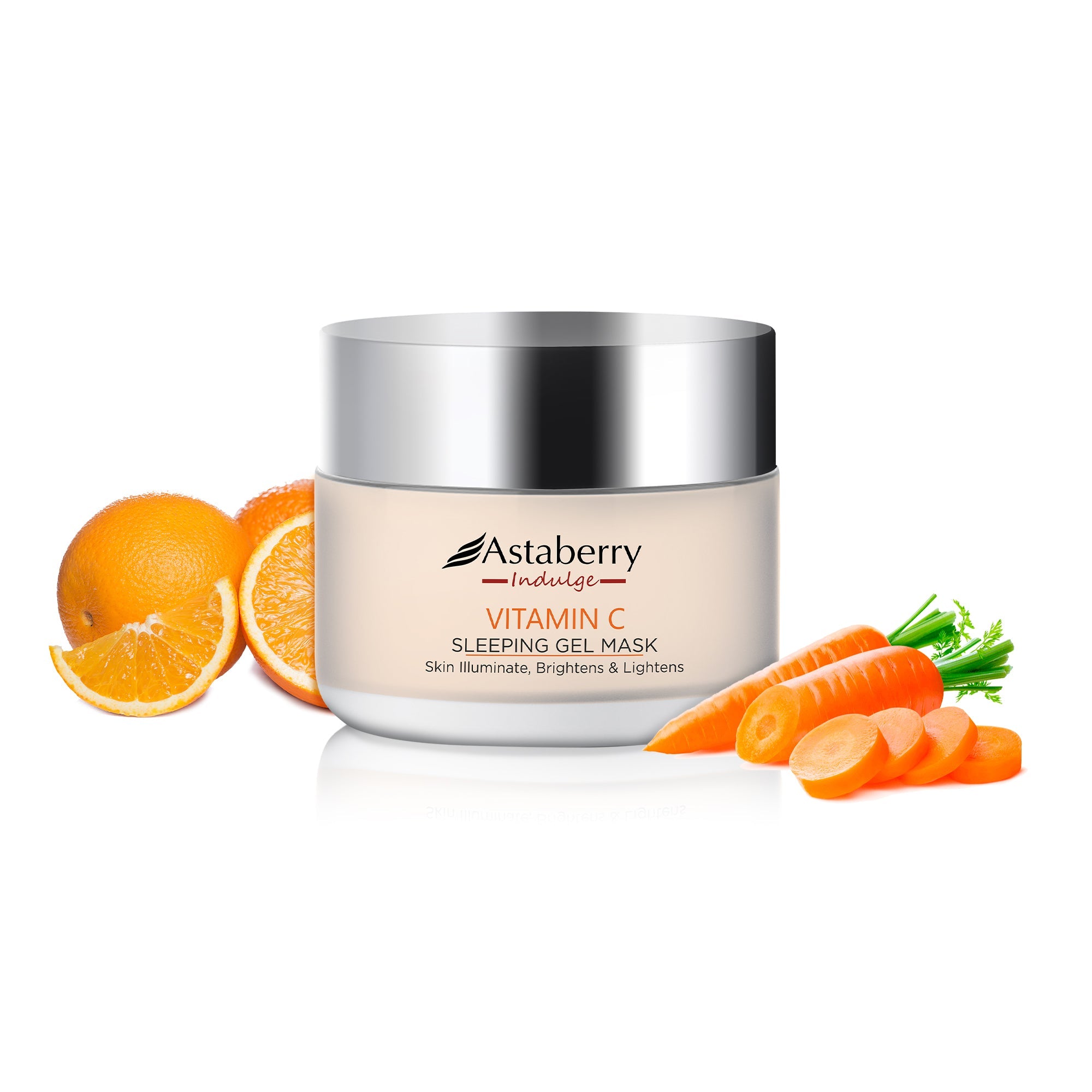 Astaberry Vitamin C Sleeping Gel Mask For soft and healthy Skin - 50ml - Image 4 - Buy from Indicrest