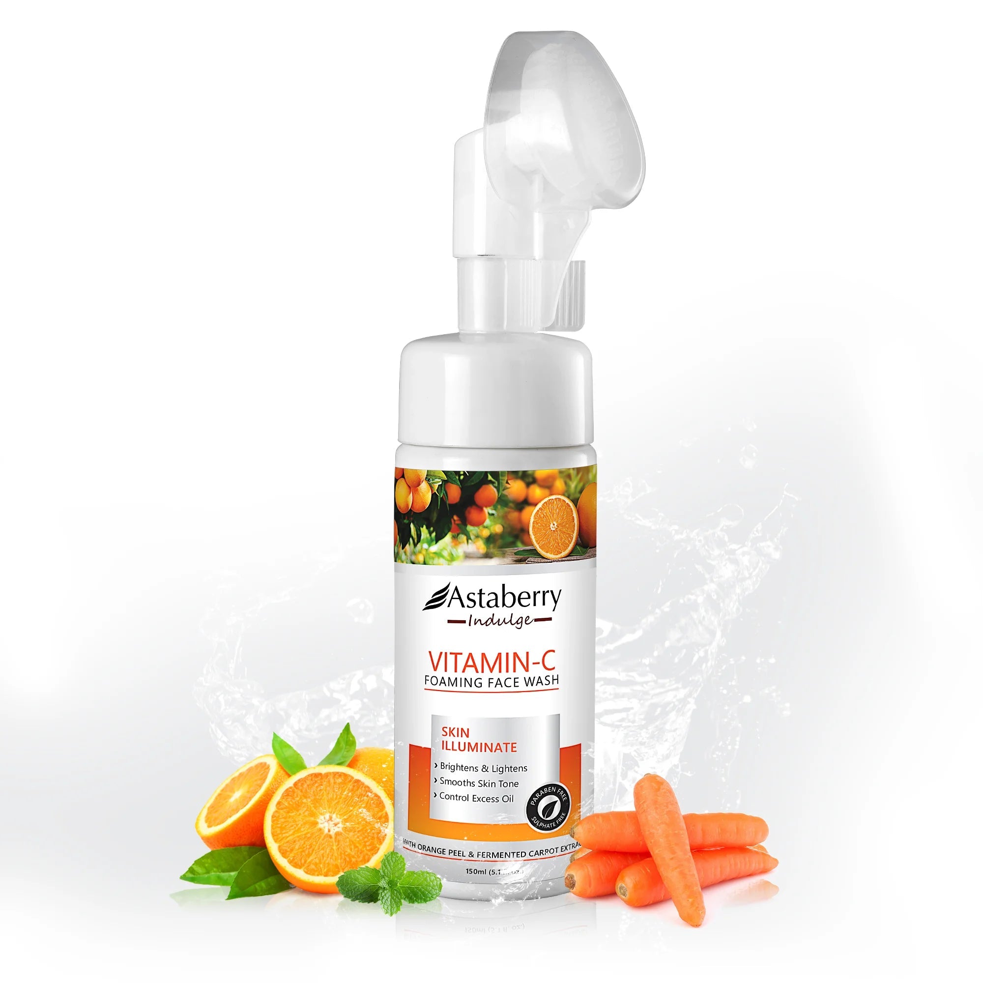 Astaberry Vitamin C Foaming Face Wash | foaming face wash - Image 7 - Buy from Indicrest