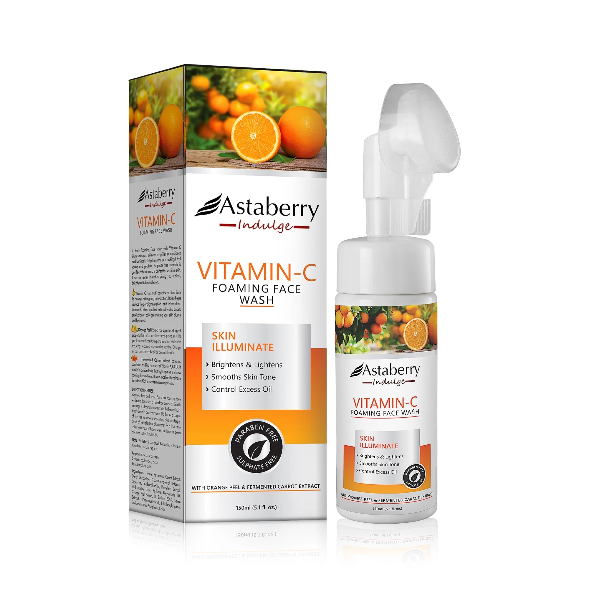 Astaberry Vitamin C Foaming Face Wash | foaming face wash - Image 6 - Buy from Indicrest