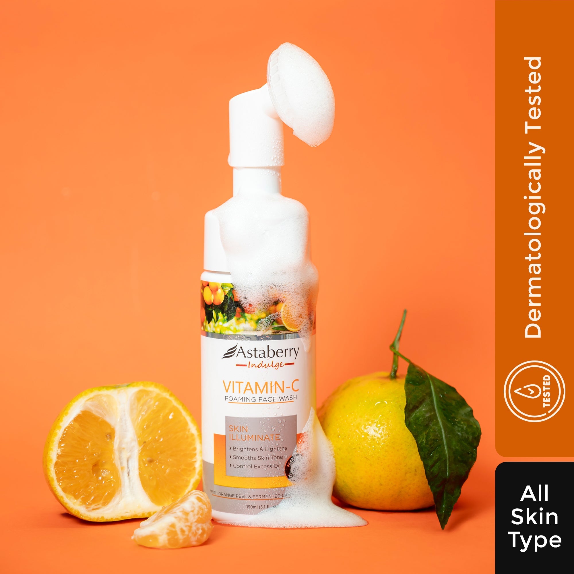 Astaberry Vitamin C Foaming Face Wash | foaming face wash - Buy from Indicrest