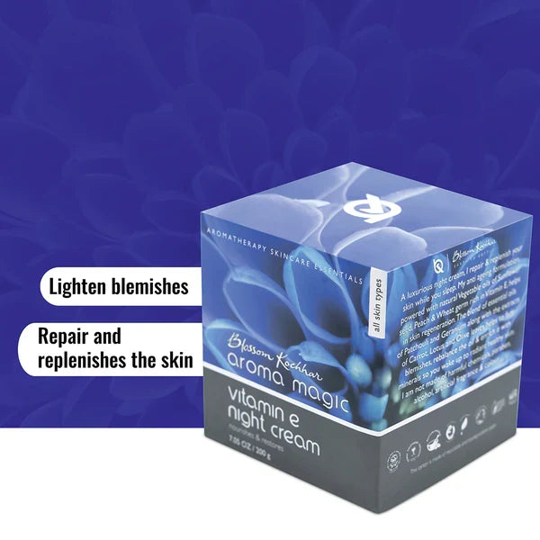 Aroma Magic Vitamin E Nourishing Night Cream Replenishes & Repair Skin, 50g - Image 2 - Buy from Indicrest