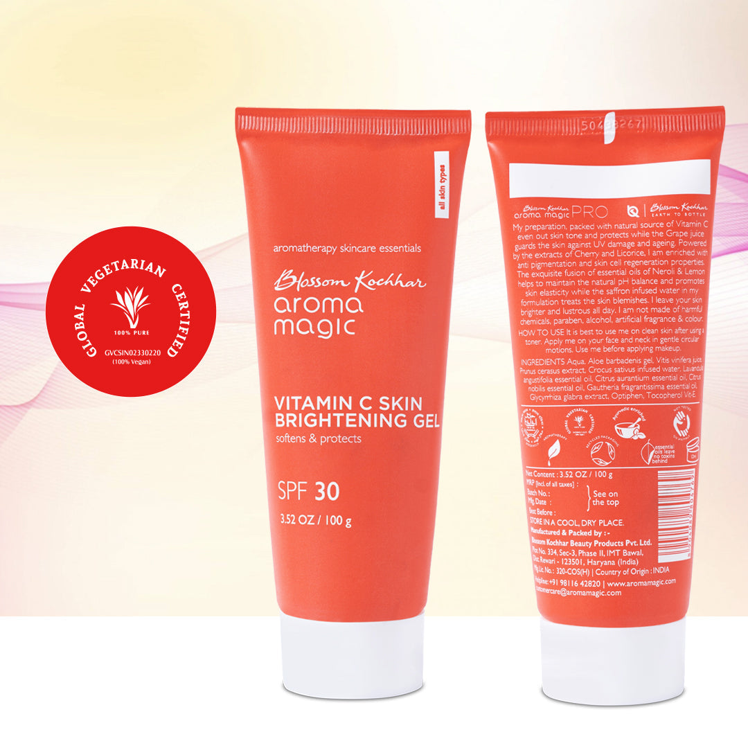 Aroma Magic Vitamin C Skin Brightening Gel SPF 30, 100g - Image 3 - Buy from Indicrest