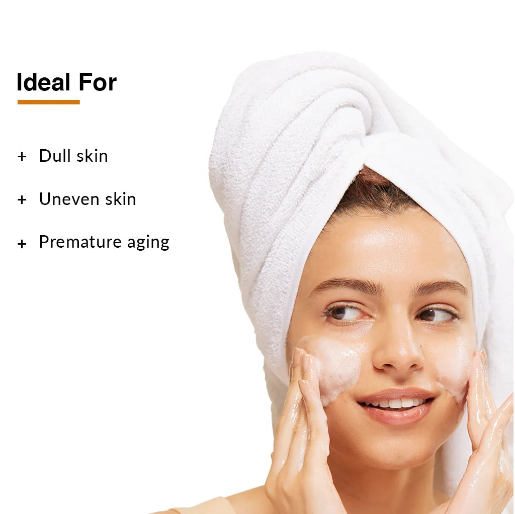 Fixderma Vitamin C Face Wash for oily skin | Gentle cleansing formula to Brighten and Even Out Skin Tone, 75g - Image 3 - Buy from Indicrest