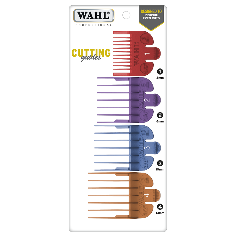 Wahl Colored Guide Comb Set - Indicrest Buy at Indicrest