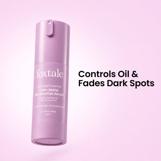 Foxtale 5% Niacinamide Brightening Serum Fades blemishes and brightens skin - Buy from Indicrest