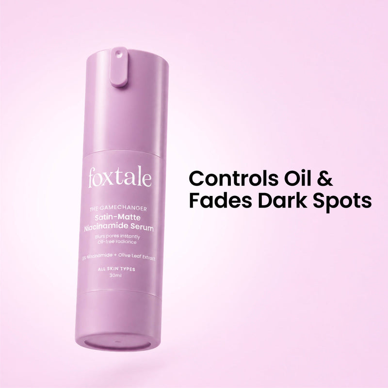 Foxtale 5% Niacinamide Brightening Serum Fades blemishes and brightens skin - Buy from Indicrest