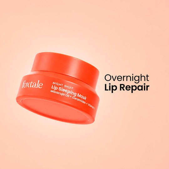 Foxtale Lip Sleeping Mask with Maracuja Oil Transforms crusty, dry lip barrier to cushion-soft lips overnight | 12g - Buy from Indicrest