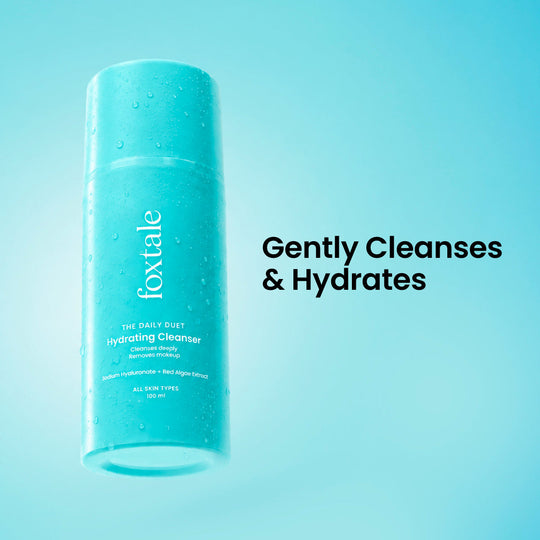 Foxtale Hydrating Face Wash Face Wash That Doubles As A Makeup Remover | 100 ml - Buy from Indicrest