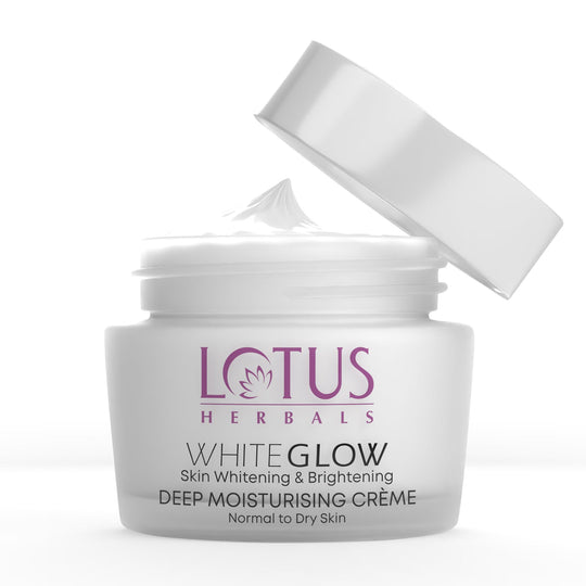 Lotus Herbals WhiteGlow Skin Brightening Deep Moisturising Cream SPF 20 PA+++, 60g