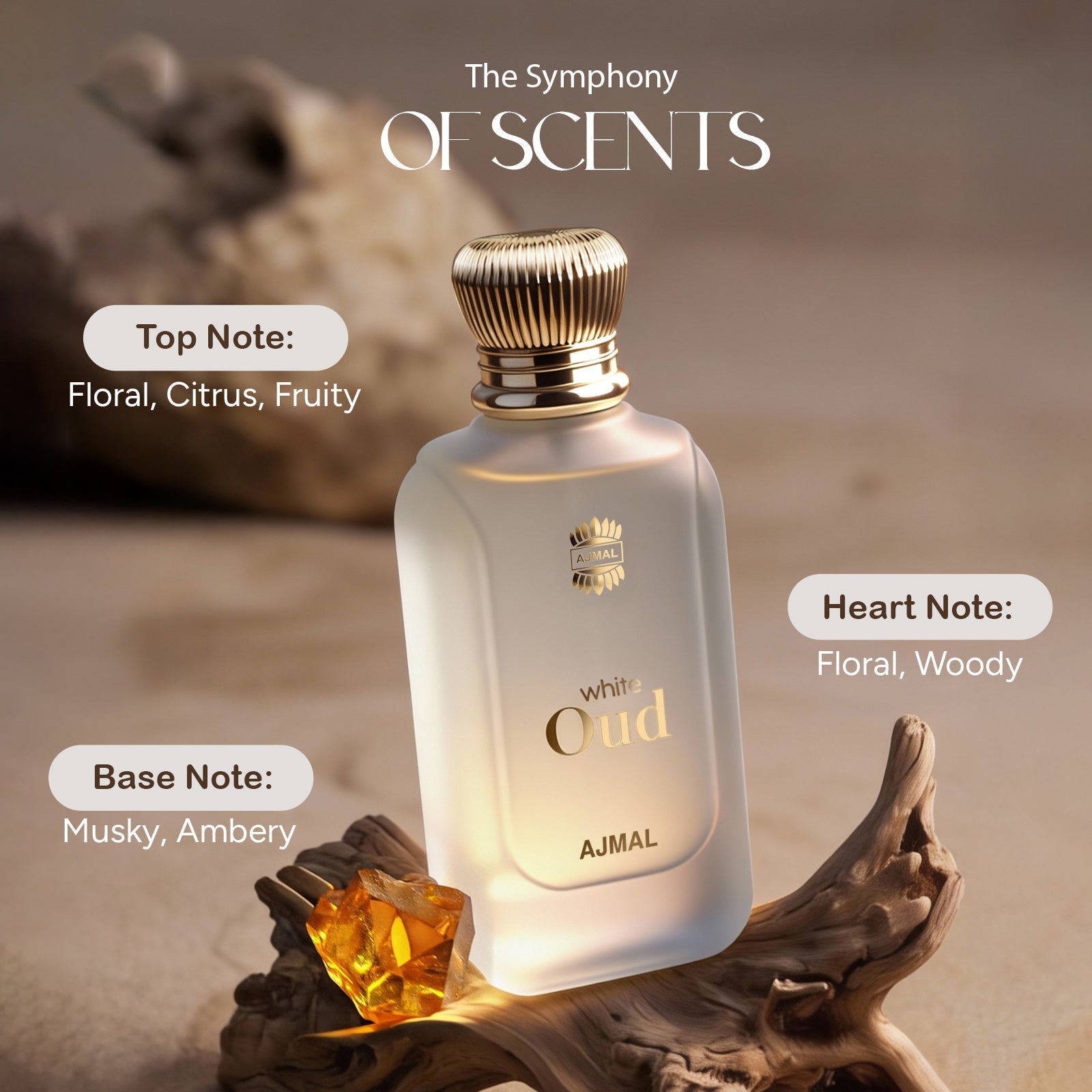 White Oud Perfume 100 ML for Men and Women - Image 5 - Buy from Indicrest