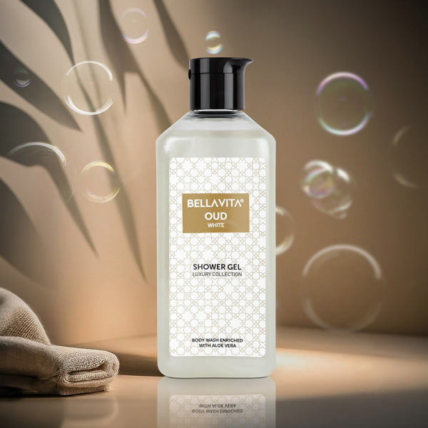OUD WHITE Shower Gel - 250ml - Image 2 - Indicrest