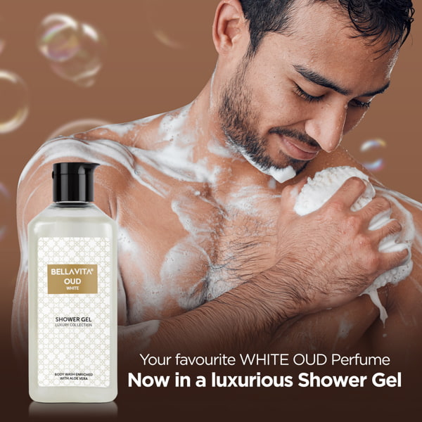 OUD WHITE Shower Gel - 250ml - Image 5 - Indicrest